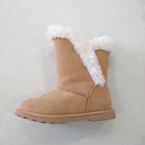 calistoga women's vegan suede faux fur moccasin